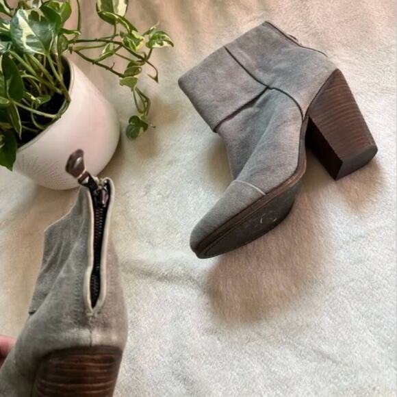 Rag & Bone Newbury Canvas Heeled Ankle Boots - Picture 5 of 7